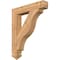 Ekena Millwork Funston Arts & Crafts Smooth Bracket, Western Red Cedar, 3 1/2"W x 22"D x 26"H BKT04X22X26FST03SWR - alternate 1